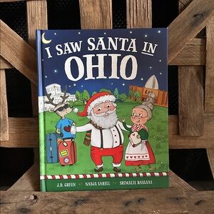 I Saw Santa in Ohio by Green, J. D. Book  Hardcover